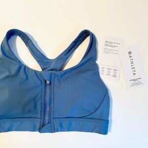 Athleta Ultimate Zip Front Bra A-C Size X-Small